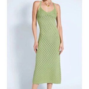 Devon Windsor Atlas Dress in Sage Size XS NWT